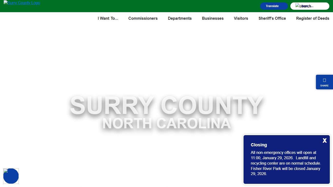 Welcome to Surry County